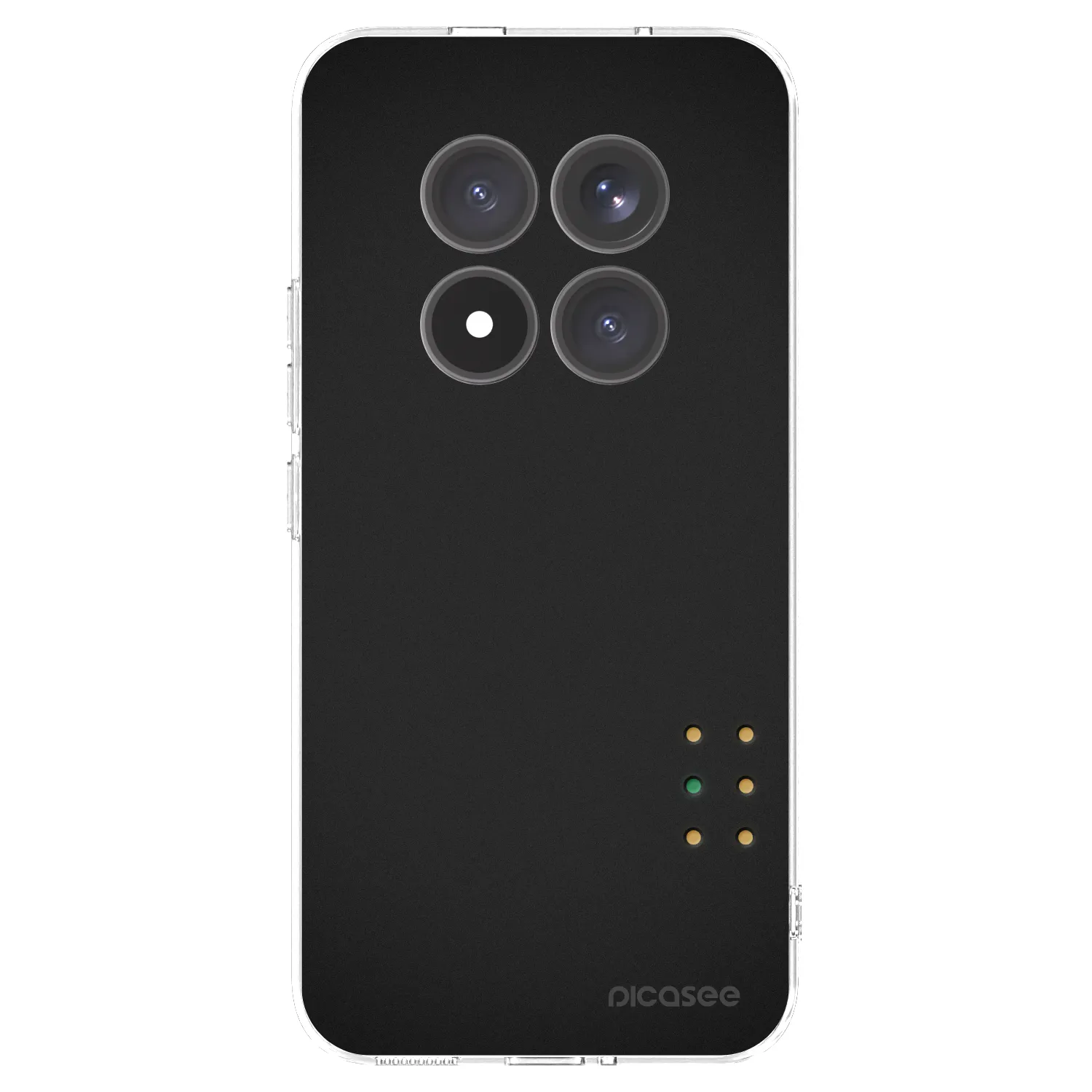 Picasee Xiaomi Redmi Note 15 Pro+ Hülle - Transparentes Silikon - Pulse