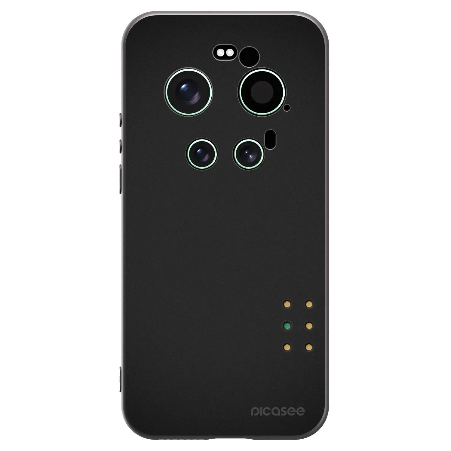 Picasee Xiaomi 17 Ultra Hülle - Schwarzes Silikon - Pulse
