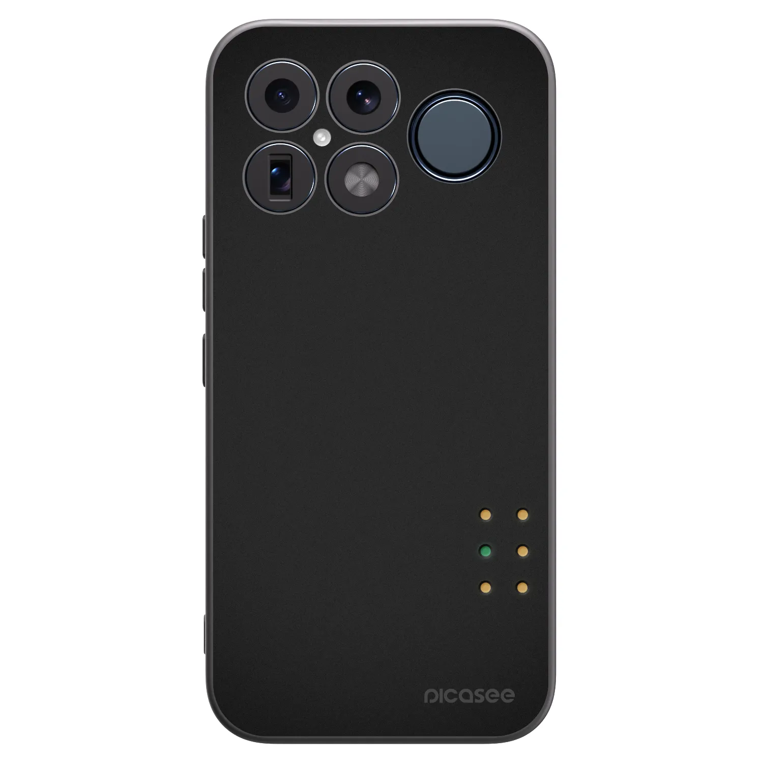 Picasee Xiaomi Poco F8 Ultra Hülle - Schwarzes Silikon - Pulse
