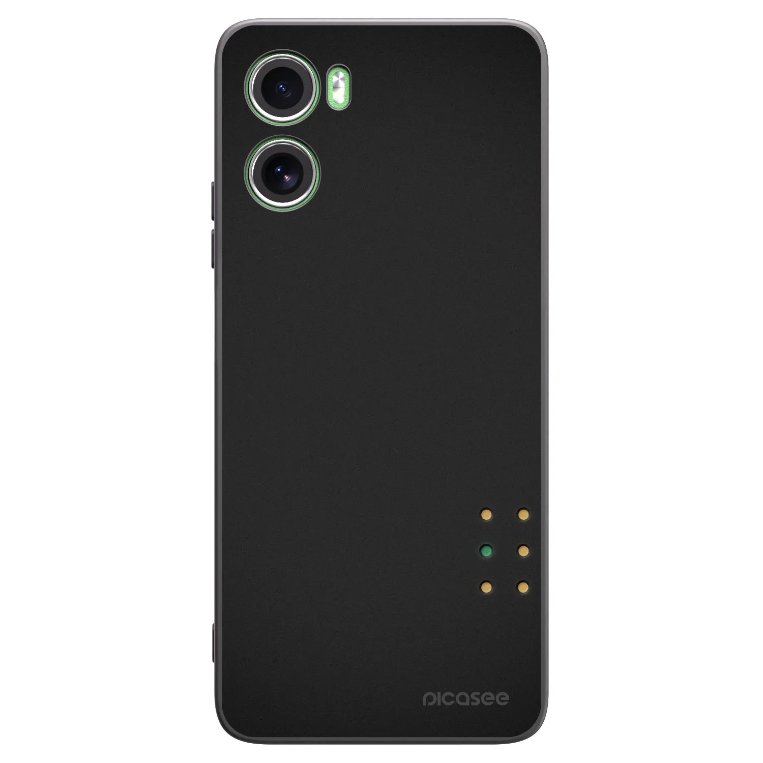 Picasee Motorola Moto G06 Hülle - Schwarzes Silikon - Pulse