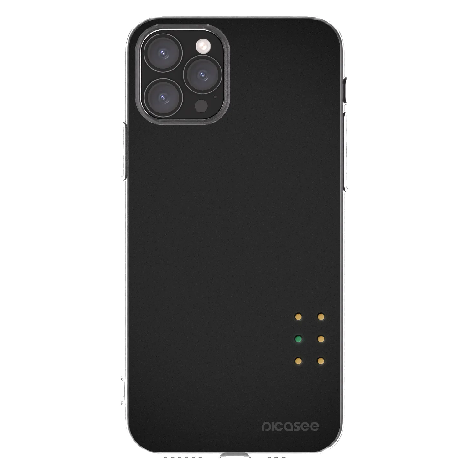 Picasee Apple iPhone 11 Pro Hülle - Transparentes Silikon - Pulse