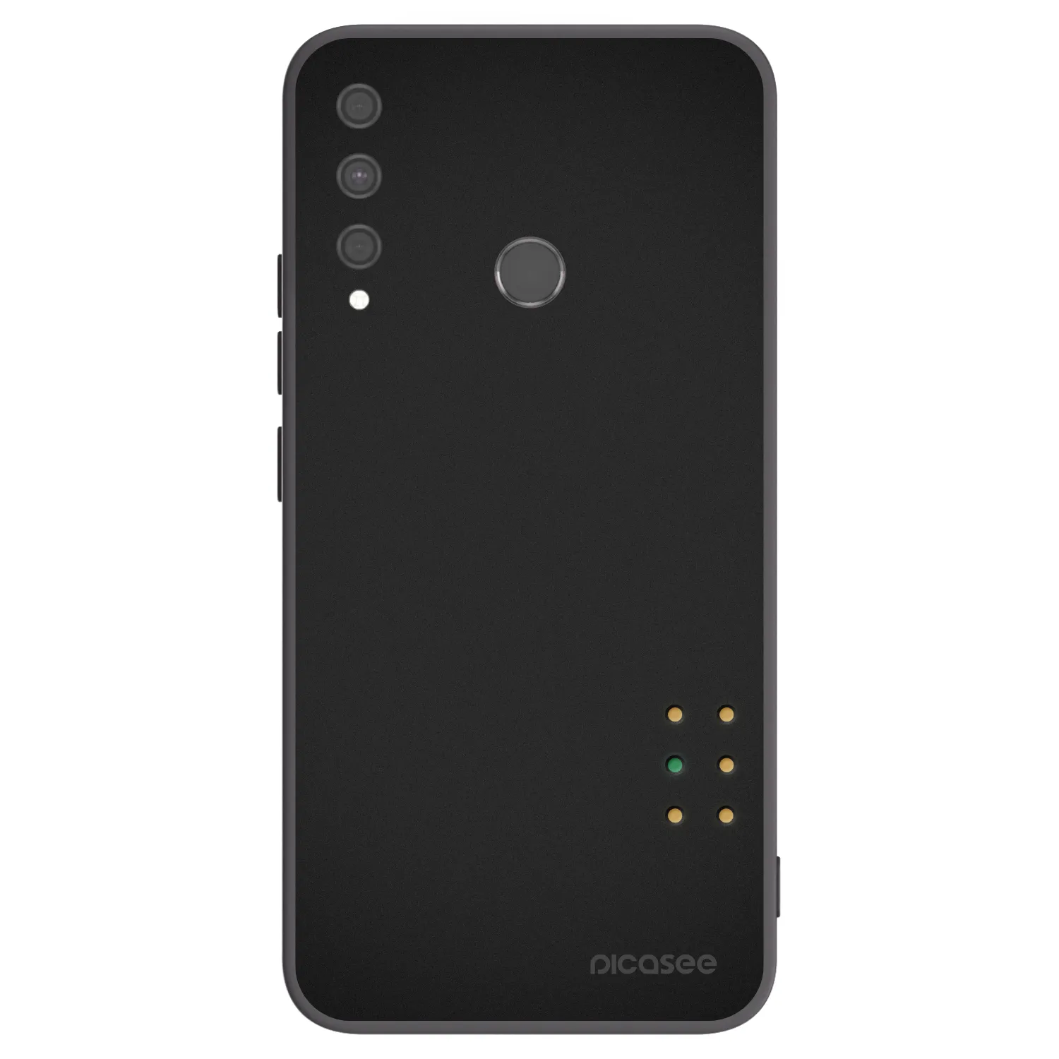 Picasee Huawei P40 Lite E Hülle - Schwarzes Silikon - Pulse