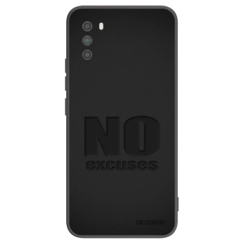 Picasee Xiaomi Poco M3 Hülle - Schwarzes Silikon - No Excuses