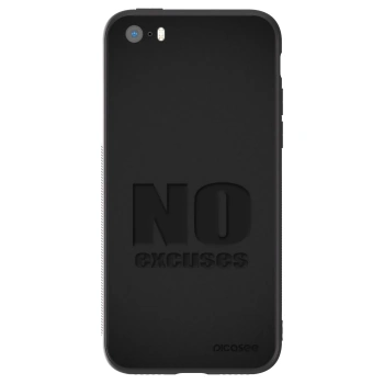 Hülle für Apple iPhone 5/5S/SE - No Excuses