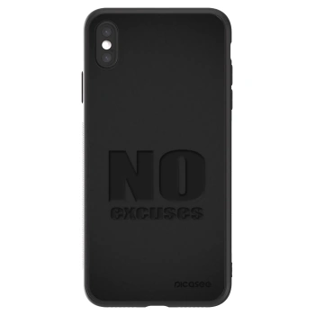 Picasee ULTIMATE CASE für Apple iPhone XS Max - No Excuses