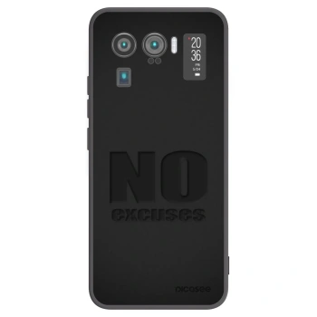 Picasee Xiaomi Mi 11 Ultra Hülle - Schwarzes Silikon - No Excuses