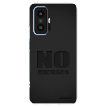 Picasee Xiaomi 11T Hülle - Transparentes Silikon - No Excuses