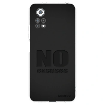 Picasee Xiaomi Poco X4 Pro 5G Hülle - Transparentes Silikon - No Excuses
