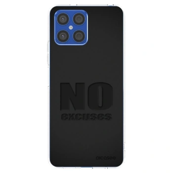Picasee Honor X8 4G Hülle - Transparentes Silikon - No Excuses