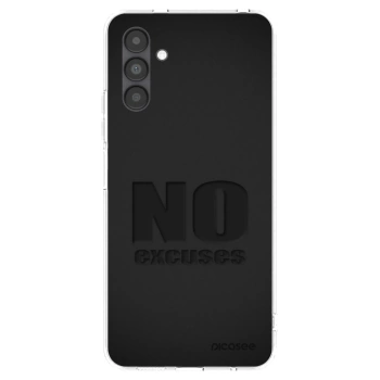 Picasee Samsung Galaxy A04s A047F Hülle - Transparentes Silikon - No Excuses