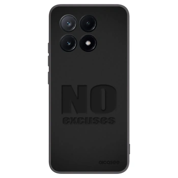 Picasee Xiaomi Poco X6 Pro Hülle - Schwarzes Silikon - No Excuses