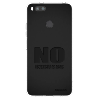Hülle für Xiaomi Mi A1 Global - No Excuses