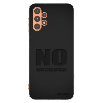 Picasee Samsung Galaxy A13 5G Hülle - Transparentes Silikon - No Excuses