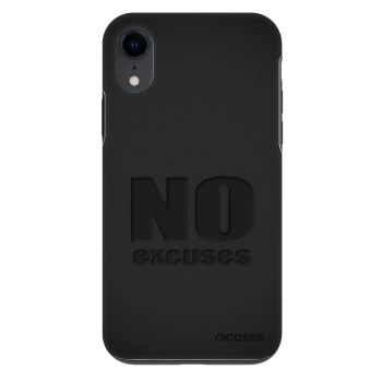 Hülle für Apple iPhone XR - No Excuses