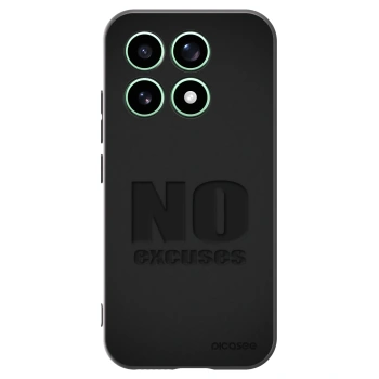 Picasee Xiaomi 17 Hülle - Schwarzes Silikon - No Excuses