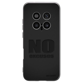 Picasee Honor Magic8 Pro 5G Hülle - Schwarzes Silikon - No Excuses