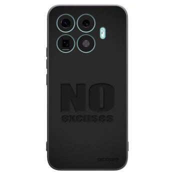 Picasee Xiaomi 17T Pro Hülle - Schwarzes Silikon - No Excuses