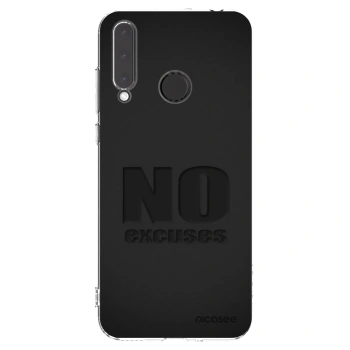 Picasee Honor 20 Lite Hülle - Transparentes Silikon - No Excuses