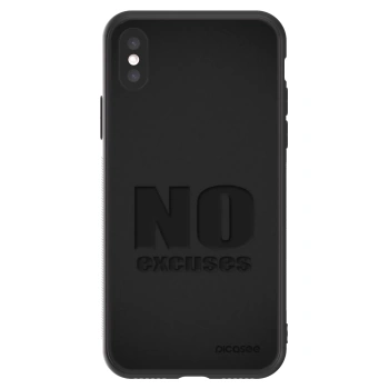 Picasee ULTIMATE CASE für Apple iPhone X/XS - No Excuses