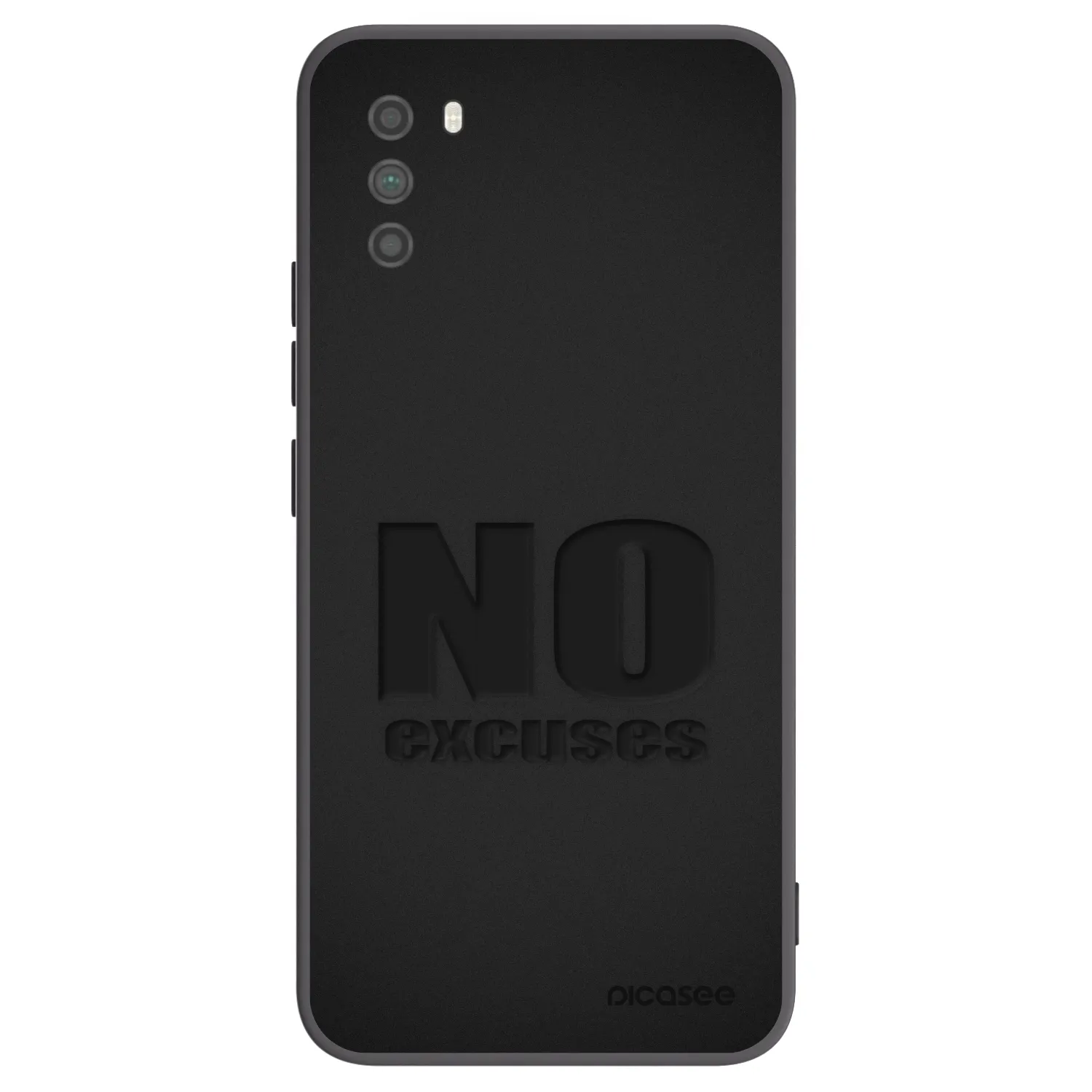 Picasee Xiaomi Poco M3 Hülle - Schwarzes Silikon - No Excuses