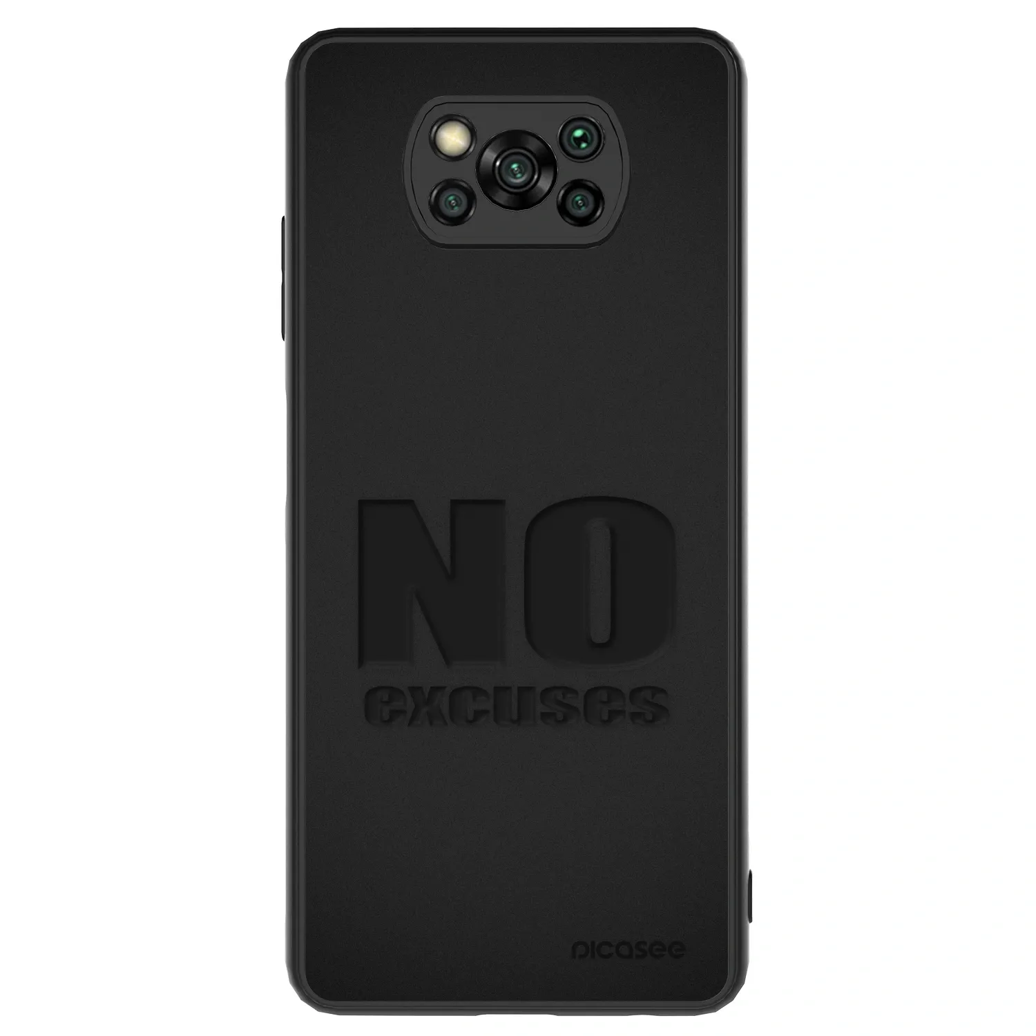 Picasee ULTIMATE CASE für Xiaomi Poco X3 - No Excuses