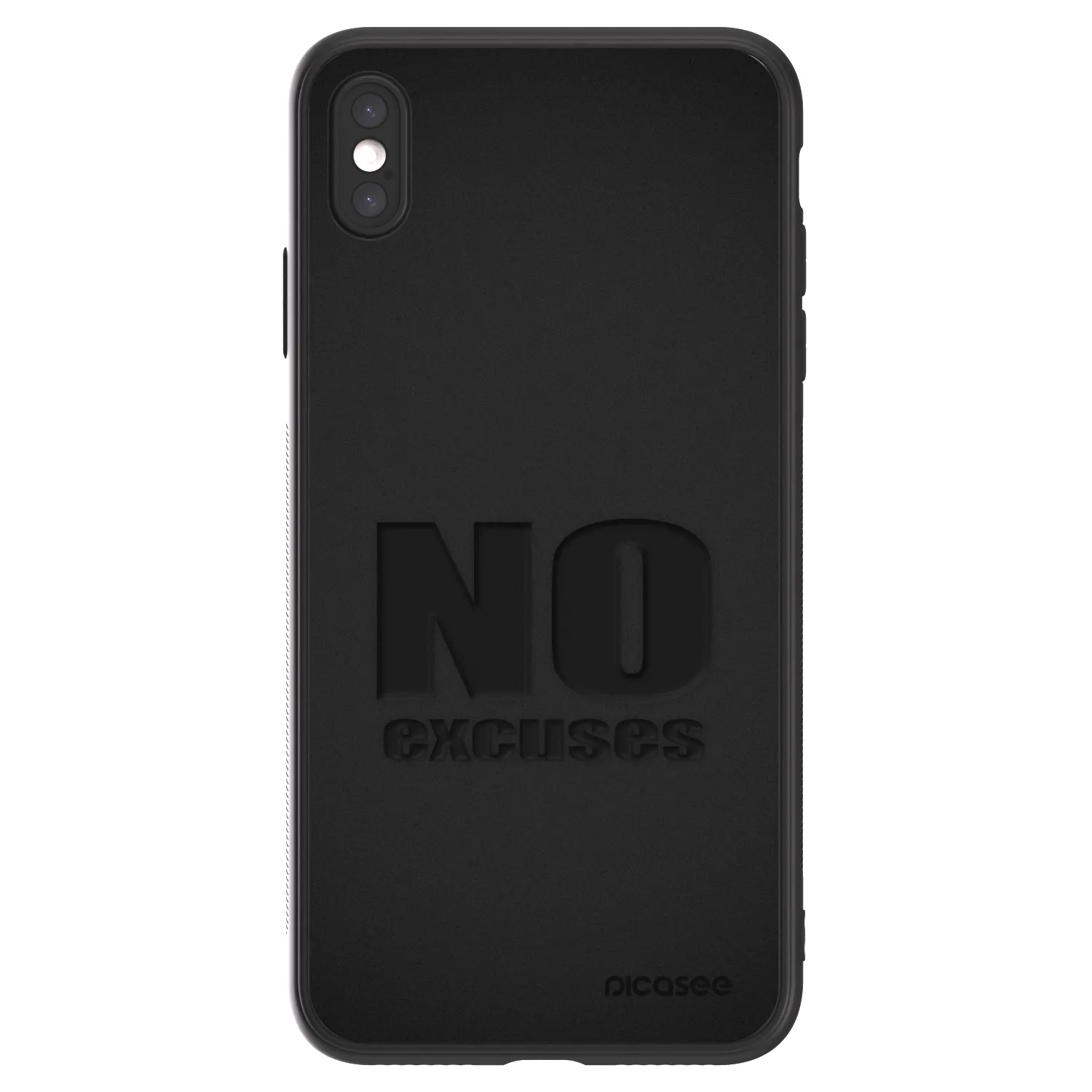 Picasee ULTIMATE CASE für Apple iPhone XS Max - No Excuses