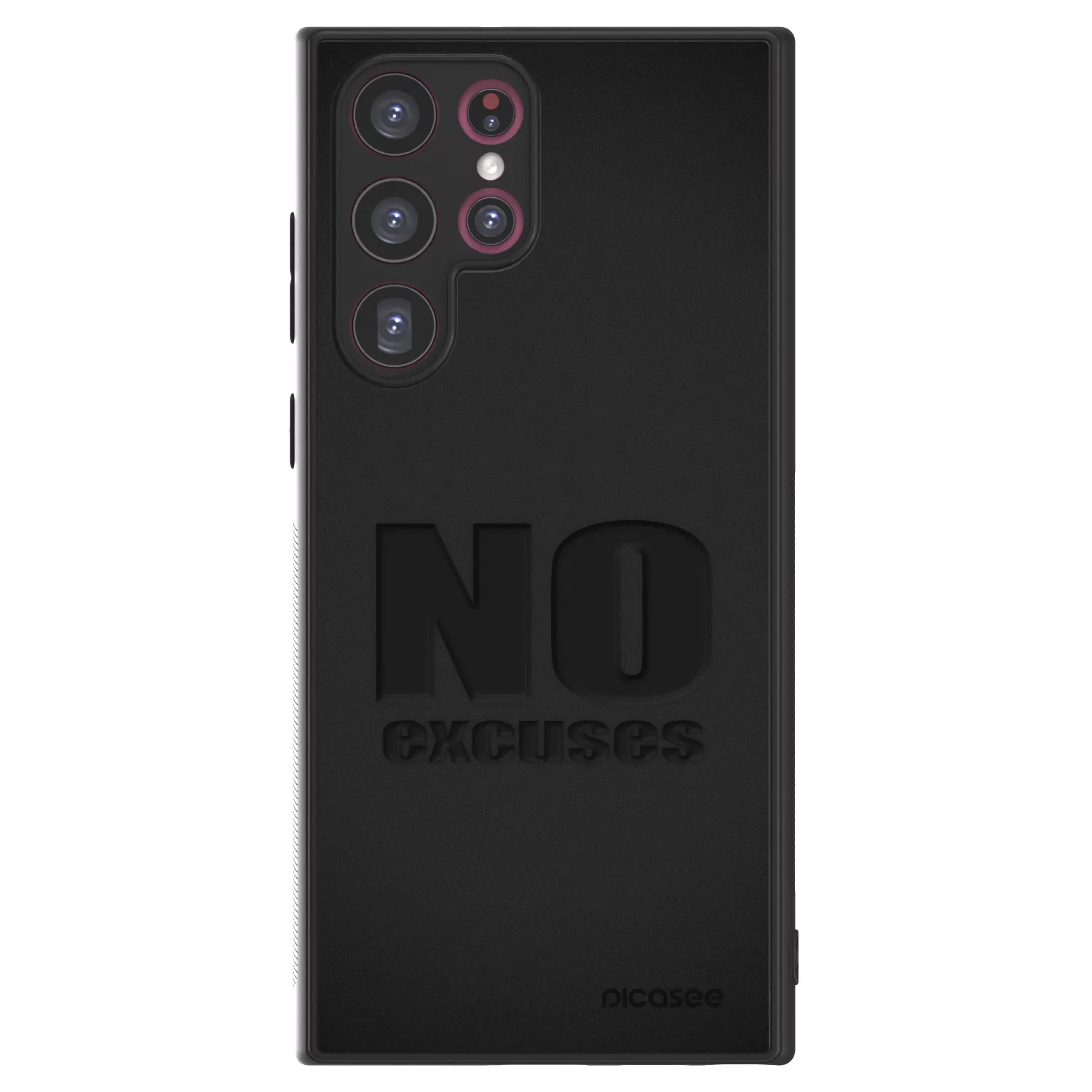 Picasee ULTIMATE CASE für Samsung Galaxy S22 Ultra 5G - No Excuses