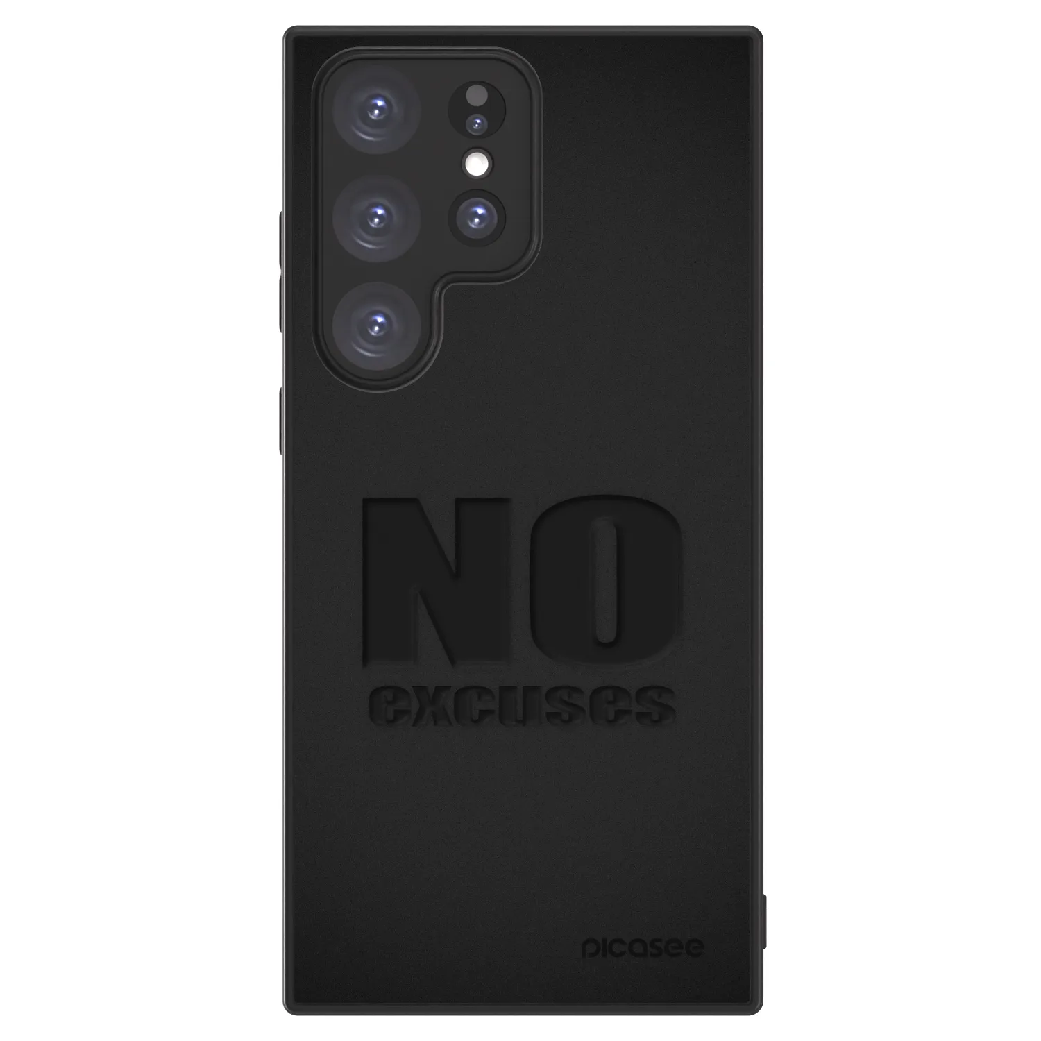 Picasee ULTIMATE CASE PowerShare für Samsung Galaxy S23 Ultra 5G - No Excuses
