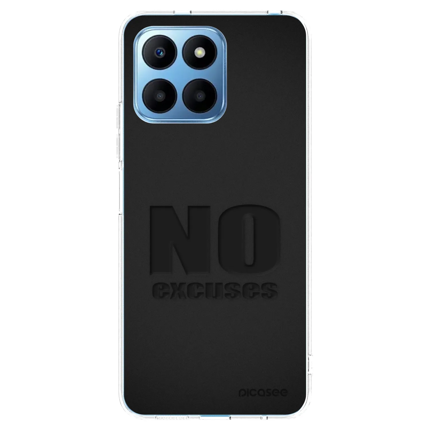 Picasee Honor 70 Lite Hülle - Transparentes Silikon - No Excuses