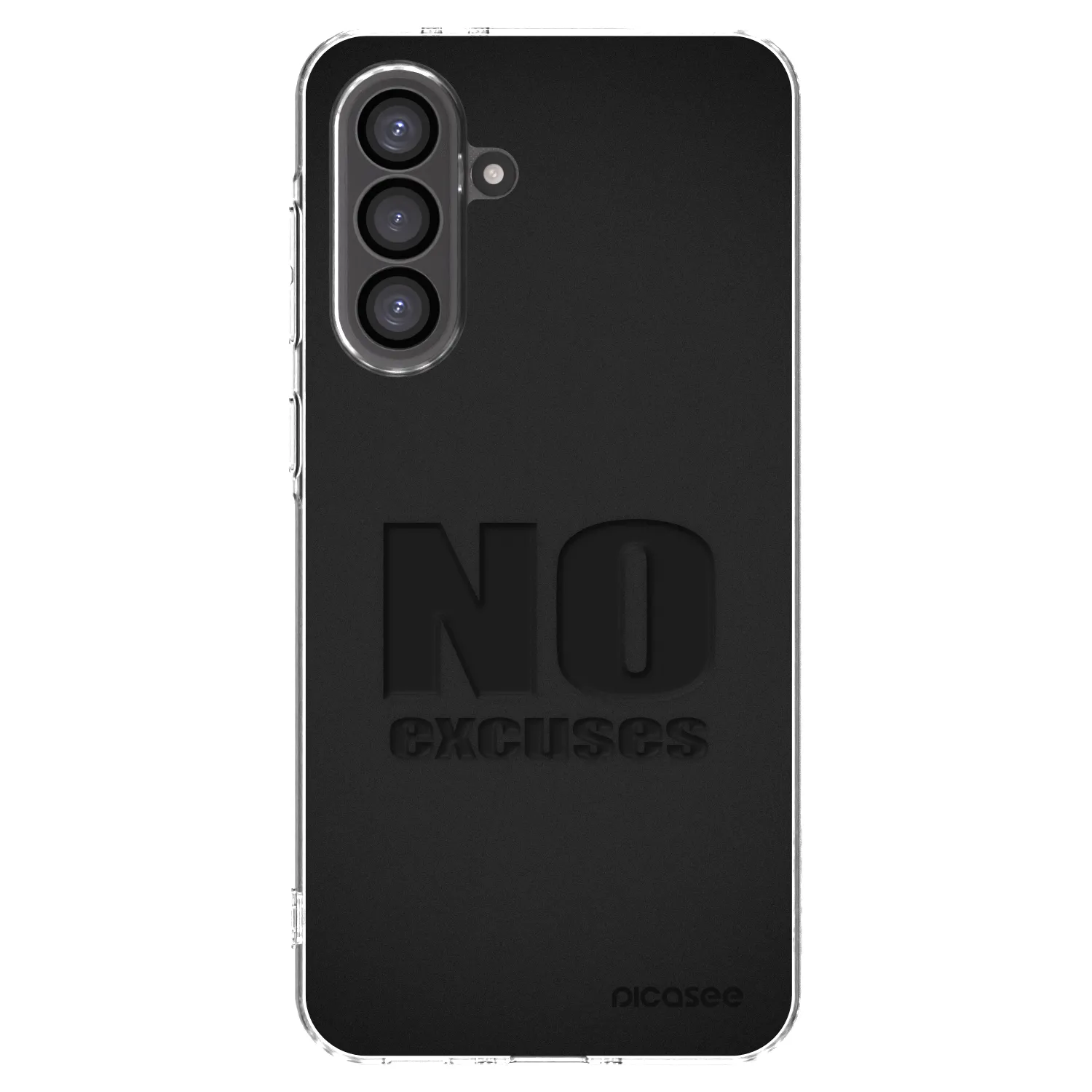 Picasee Samsung Galaxy A56 5G A566B Hülle - Transparentes Silikon - No Excuses