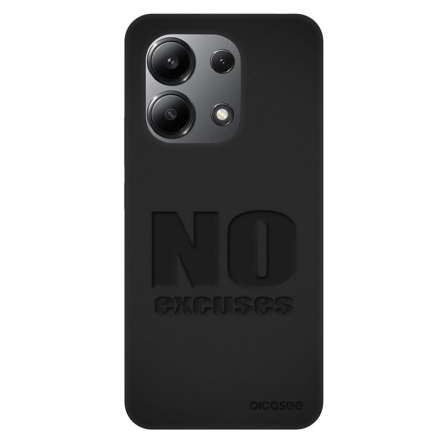 Picasee Fashion Case für Xiaomi Redmi Note 13 4G - No Excuses