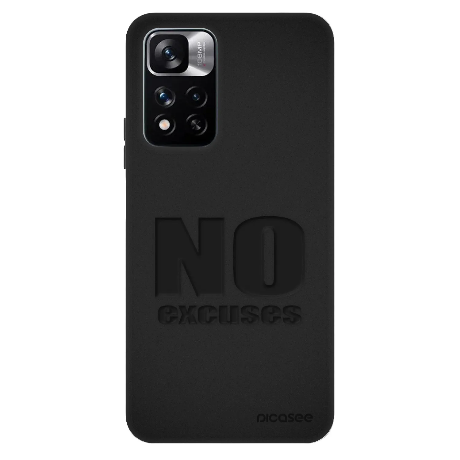 Picasee Fashion Case für Xiaomi Redmi Note 11 Pro - No Excuses