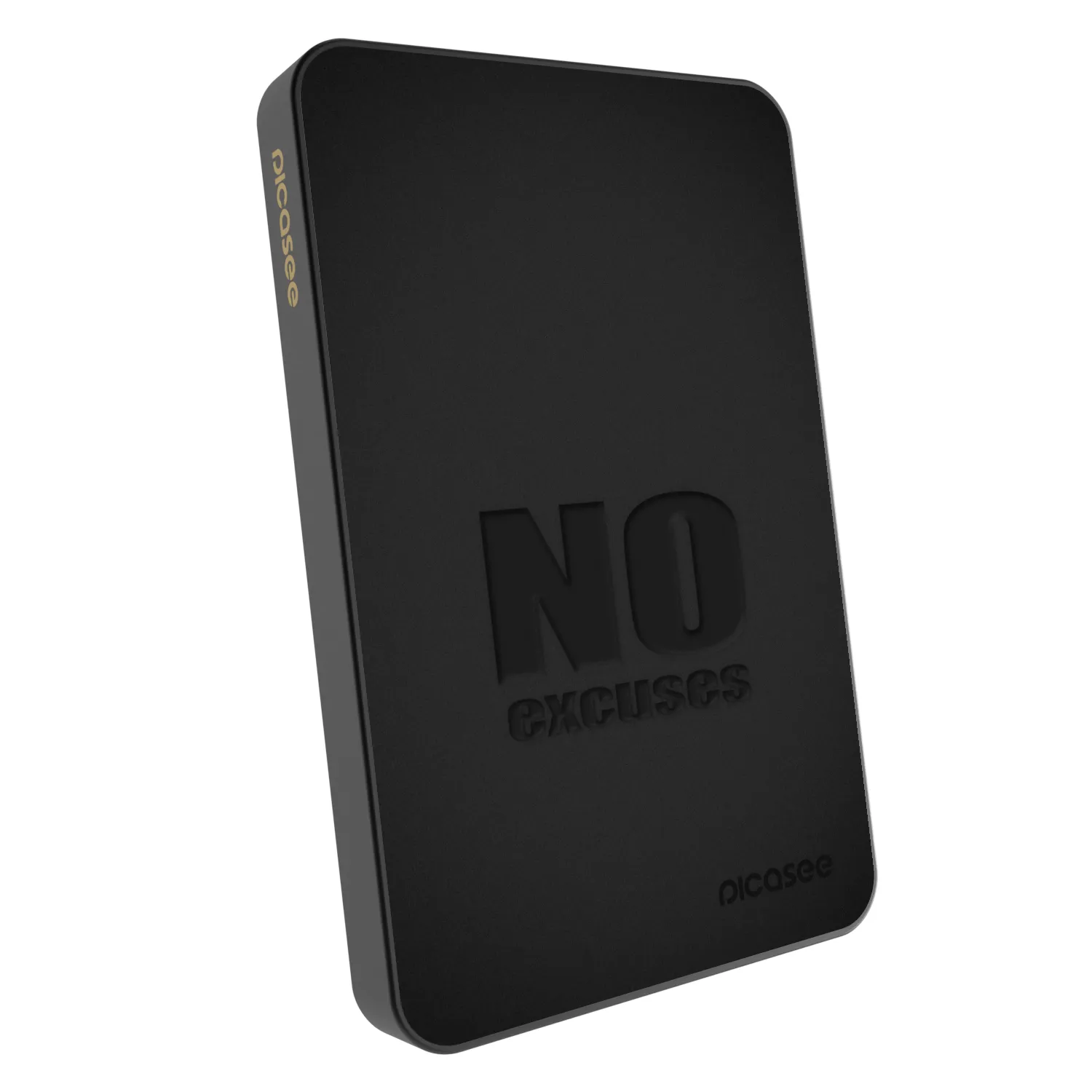 Picasee Powerbank mit MagSafe 5 000 mAh Grau - No Excuses
