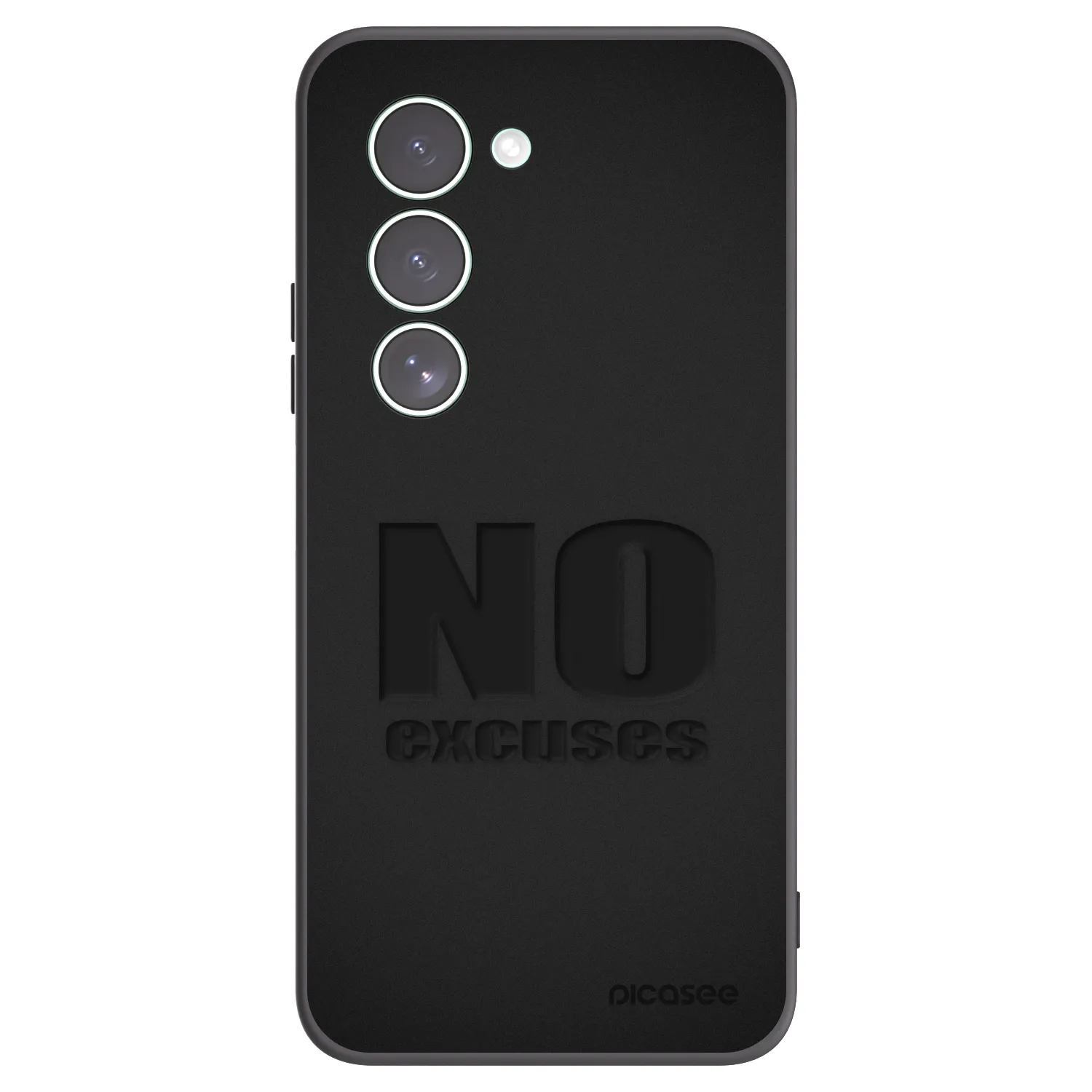 Picasee Xiaomi Redmi 15 5G Hülle - Schwarzes Silikon - No Excuses