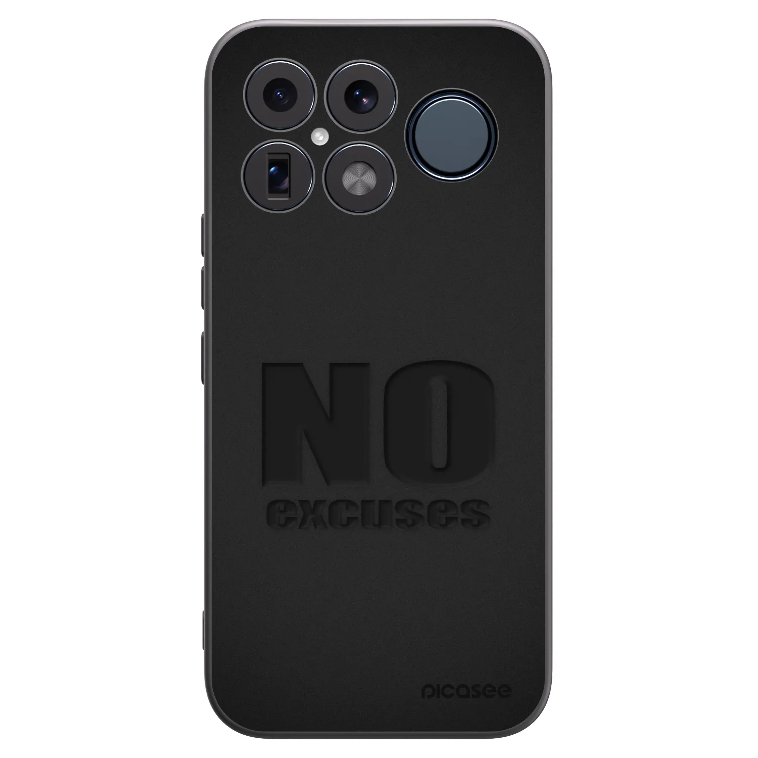 Picasee Xiaomi Poco F8 Ultra Hülle - Schwarzes Silikon - No Excuses