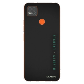 Picasee Xiaomi Redmi 9C Hülle - Transparentes Silikon - Results x Excuses