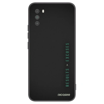 Picasee Xiaomi Poco M3 Hülle - Schwarzes Silikon - Results x Excuses