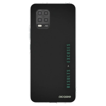 Picasee Xiaomi Mi 10 Lite Hülle - Transparentes Silikon - Results x Excuses