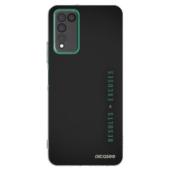 Picasee Honor 10X Lite Hülle - Transparentes Silikon - Results x Excuses