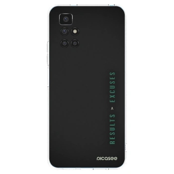Picasee Xiaomi Redmi 10 Hülle - Transparentes Silikon - Results x Excuses