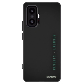Picasee Xiaomi 11T Hülle - Schwarzes Silikon - Results x Excuses
