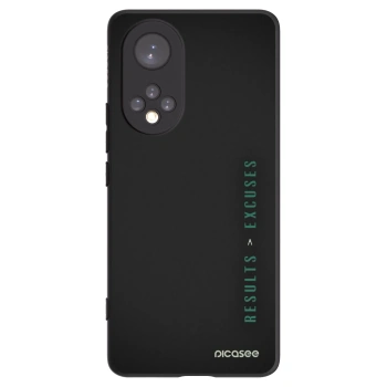 Picasee Honor 50 5G Hülle - Schwarzes Silikon - Results x Excuses
