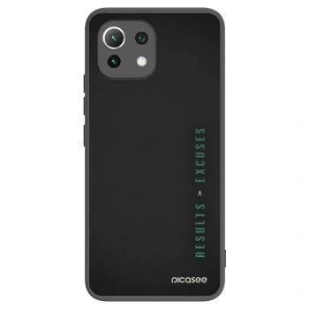 Picasee Xiaomi 11 Lite 5G NE Hülle - Schwarzes Silikon - Results x Excuses