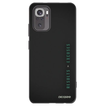 Picasee Xiaomi Redmi Note 11S 4G Hülle - Schwarzes Silikon - Results x Excuses