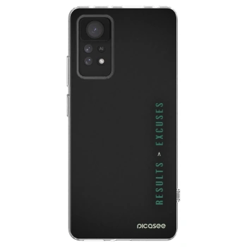 Picasee Xiaomi Redmi Note 11 Pro 5G Hülle - Transparentes Silikon - Results x Excuses