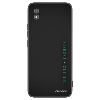 Picasee Realme C11 (2021) Hülle - Schwarzes Silikon - Results x Excuses