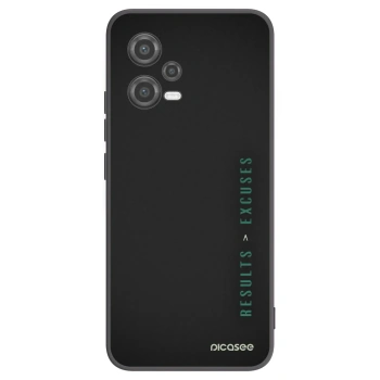 Picasee Xiaomi Poco X5 Hülle - Schwarzes Silikon - Results x Excuses