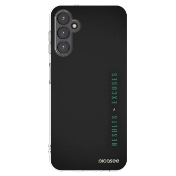 Picasee Samsung Galaxy A14 4G A145R Hülle - Transparentes Silikon - Results x Excuses