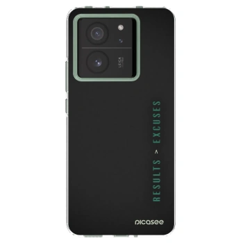 Picasee Xiaomi 13T Hülle - Transparentes Silikon - Results x Excuses