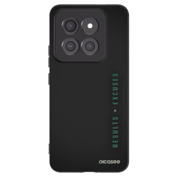 Picasee Xiaomi 14 Pro Hülle - Schwarzes Silikon - Results x Excuses
